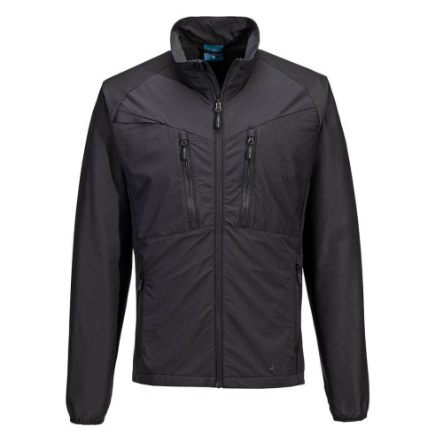 Portwest DX480ABR Bluza DX4 zapinana na zamek all black