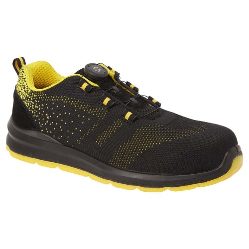 FT08BKY Portwest But Sportowy Portwest Compositelite S1P czarny/żółty