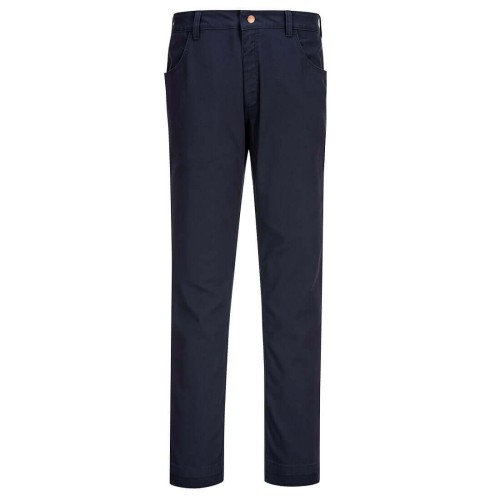 Portwest FR404NAR Spodnie trudnopalne Bizflame 88/12 Stretch granatowy