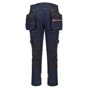 Portwest DX440DNR Spodnie DX4 z kieszeniami kaburowymi dark navy