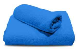 Ręcznik 4WRK MERINO bawełna/poliester 500G niebieski