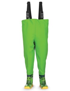 Spodniobuty dziecięce SB06 - zielony (krokodyl)