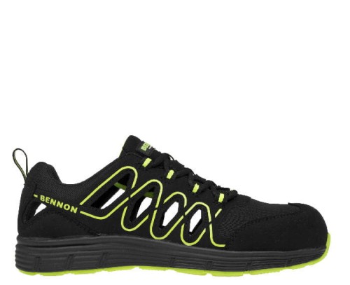 Bennon Półbuty REBEL S1P Green Low