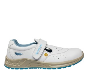 Bennon Sandały WHITE O1 ESD