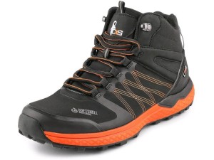 Trzewiki softshell CXS SPORT - czarno-pomarańczowy