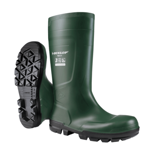Kalosze Dunlop Work-it Full Safety S5 SR FO LG - zielony