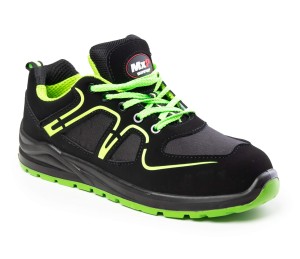 Półbuty MAX-POPULAR MXP FLUO S1 - zielony-czarny