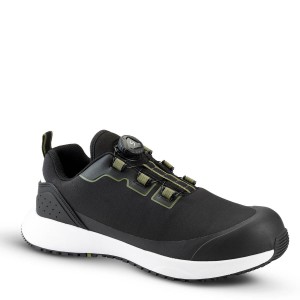 Półbuty Sanita Prenit S1P ESD - black/white