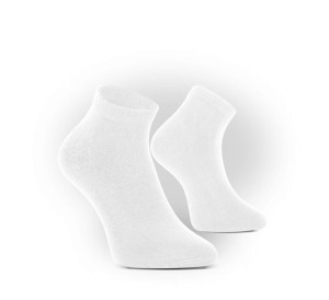 Skarpety antybakteryjne BAMBOO SHORT MEDICAL - biały