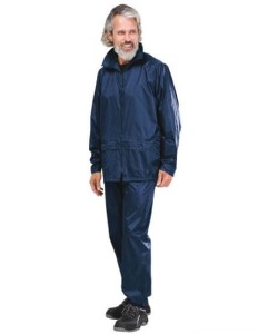 Komplet nieprzemakalny nylon 150T - granatowy