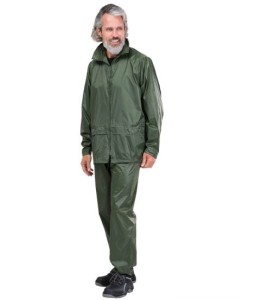 Komplet nieprzemakalny nylon 150T - zielony