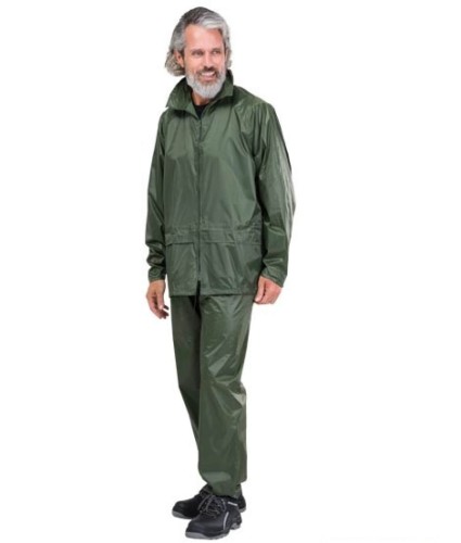 Komplet nieprzemakalny nylon 150T - zielony