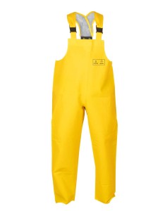 Spodnie ogrodniczki model 001 - żółty