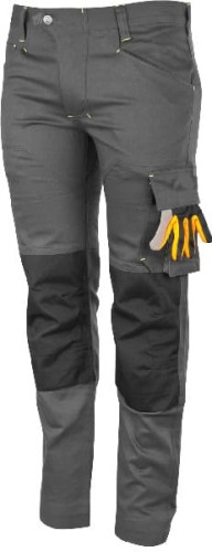Bennon Spodnie robocze do pasa EREBOS LIGHT grey
