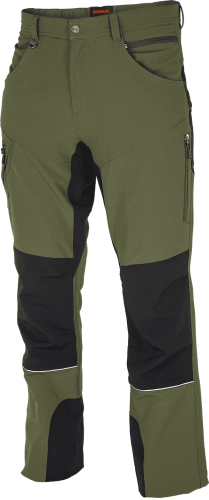 Bennon Spodnie robocze do pasa FOBOS green/black