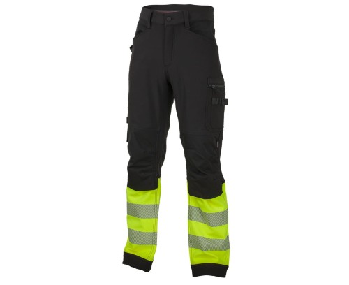 Spodnie do pasa odblaskowe Bennon REFLECTOS Trousers black/yellow
