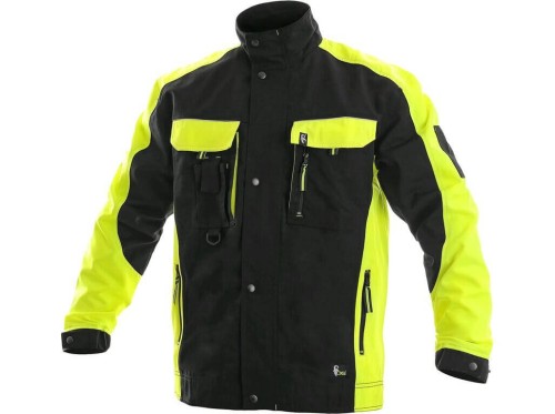 Bluza CXS SIRIUS BRIGHTON męska - czarno-żółty