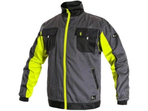 Bluza CXS PHOENIX PERSEUS męska - szaro-żółty