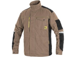 Bluza CXS STRETCH męska - beżowo-czarny