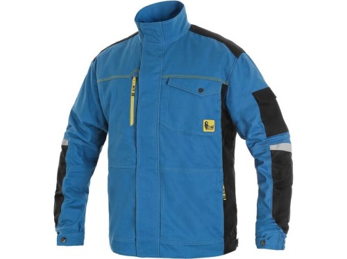 Bluza CXS STRETCH męska - niebiesko-czarny