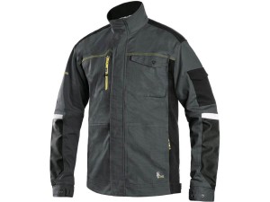 Bluza CXS STRETCH męska - ciemnoszary-czarny