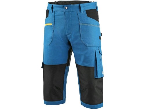 Spodnie 3/4 CXS STRETCH męskie - niebieski-czarny