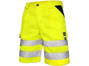 Spodenki NORWICH męskie ostrzegawcze - żółty