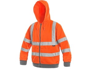 Bluza FROME męska ostrzegawcza - pomarańczowy