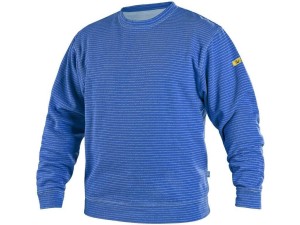 Bluza antystatyczna CXS DENALI ESD - niebieski