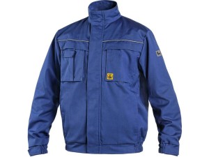 Bluza antystatyczna CXS ELEKTROTECHNIK II ESD męska - granatowy