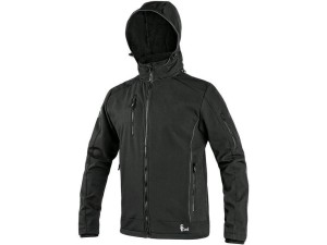 Kurtka softshell CXS DURHAM męska - czarny