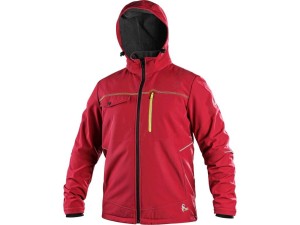Kurtka softshell CXS STRETCH męska - czerwony