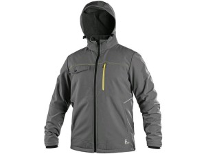 Kurtka softshell CXS STRETCH męska - szary