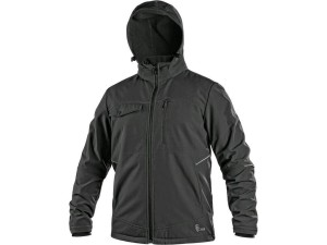 Kurtka softshell CXS STRETCH męska - czarny