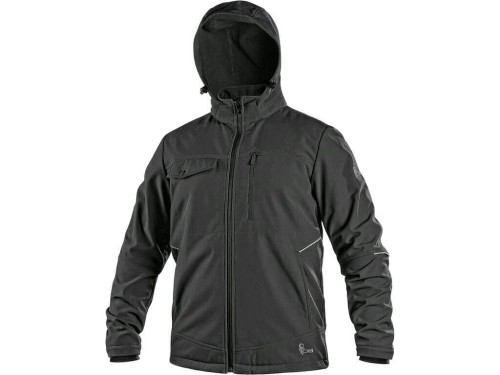 Kurtka softshell CXS STRETCH męska - czarny