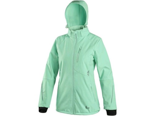 Kurtka softshell CXS NEVADA damska - miętowy