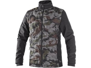Kurtka CXS CAMO męska - camo-czarny