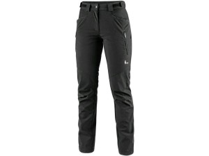 Spodnie do pasa CXS AKRON damskie softshell - czarny