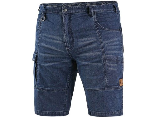 Spodenki jeansowe CXS MURET męskie - granatowo-czarny
