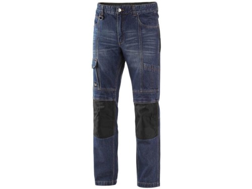 Spodnie jeans NIMES I męskie - czarno-niebieski