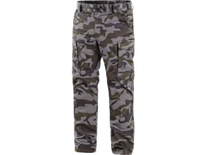Spodnie do pasa CXS CAMO męskie odpinane nogawki - moro
