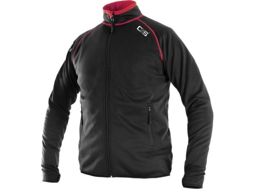 Bluza TORONTO męska - czarno-czerwony