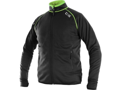 Bluza TORONTO męska - czarno-zielony
