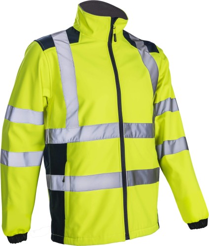 Kurtka KANPA SOFTSHELL HV - żółty