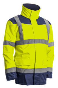 Kurtka parka 7KAN KANATA 4w1 - żółty HV