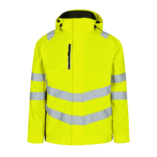 Kurtka ostrzegawcza ENGEL Safety Shell - Hivis żółty/czarny