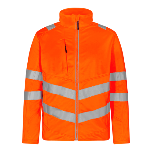 Kurtka ostrzegawcza ENGEL Safety Softshell - Hivis pomarańczowy