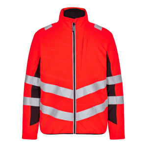 Kurtka ostrzegawcza ENGEL Safety Quilted Inner - Hivis czerwony/czarny