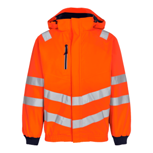 Kurtka ostrzegawcza ENGEL Safety Pilot - Hivis pomarańczowy/niebieski