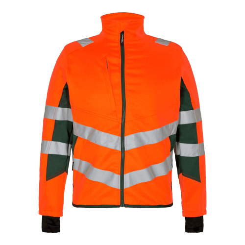 Bluza ostrzegawcza ENGEL Safety Work - pomarańczowy/zielony